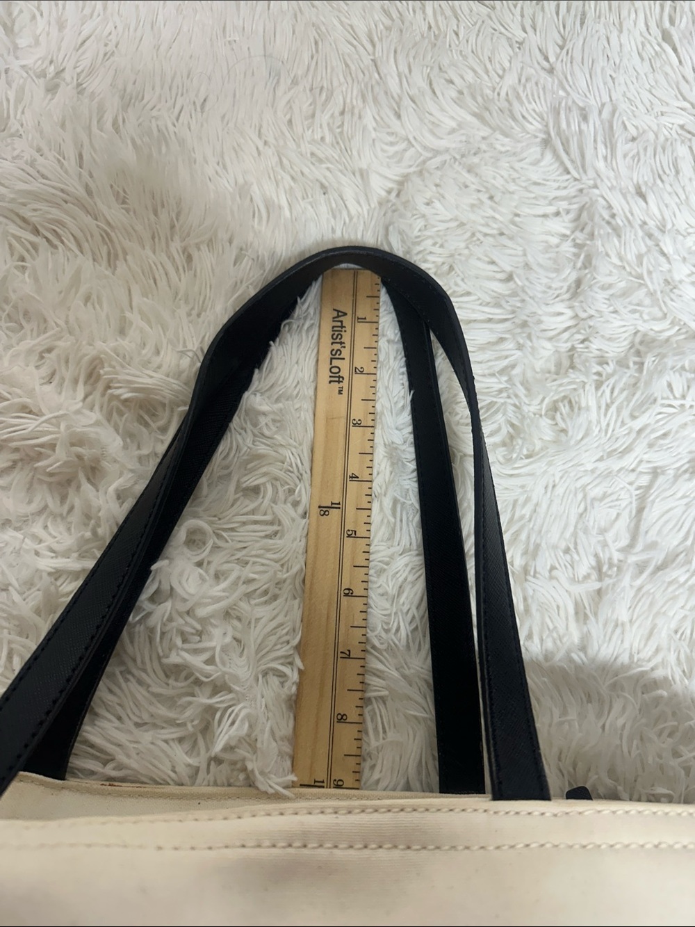 Kate Spade Imagination Monsters Party Francis Tote Bag Canvas Leather - Rare - Picture 11 of 16